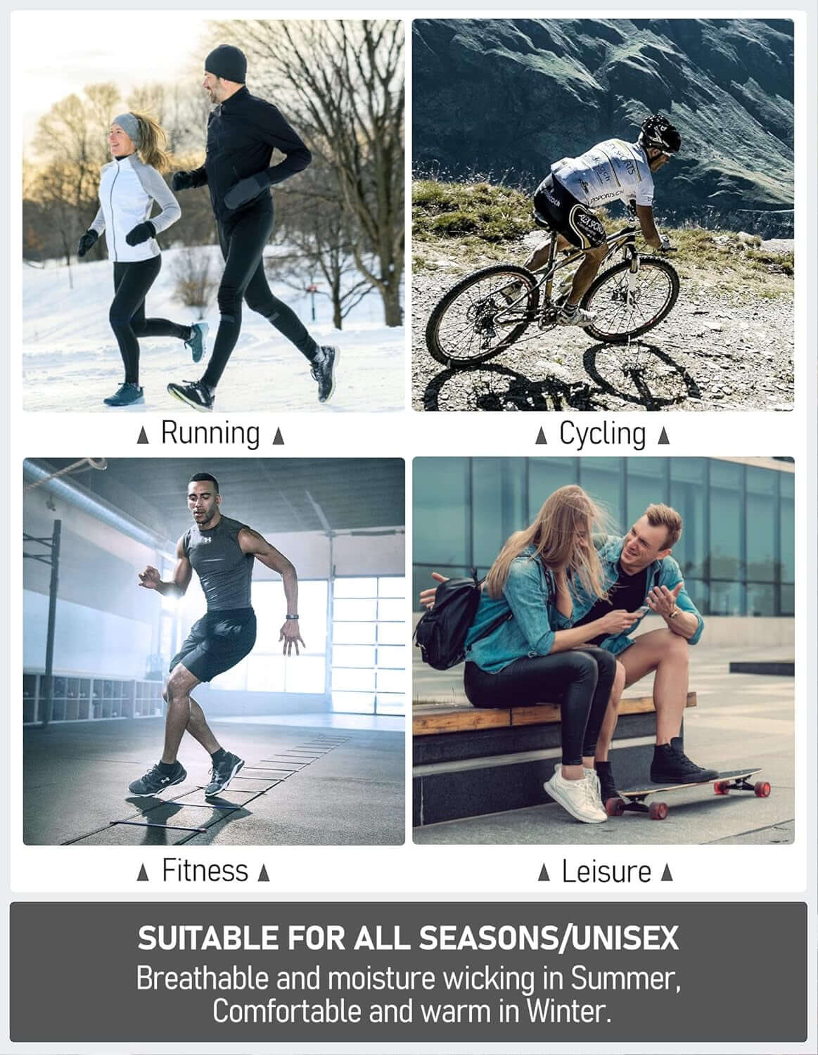 Ankle Athletic Running Socks Cushioned Breathable Low Cut Sports Tab Socks for Men and Women (6 Pairs)