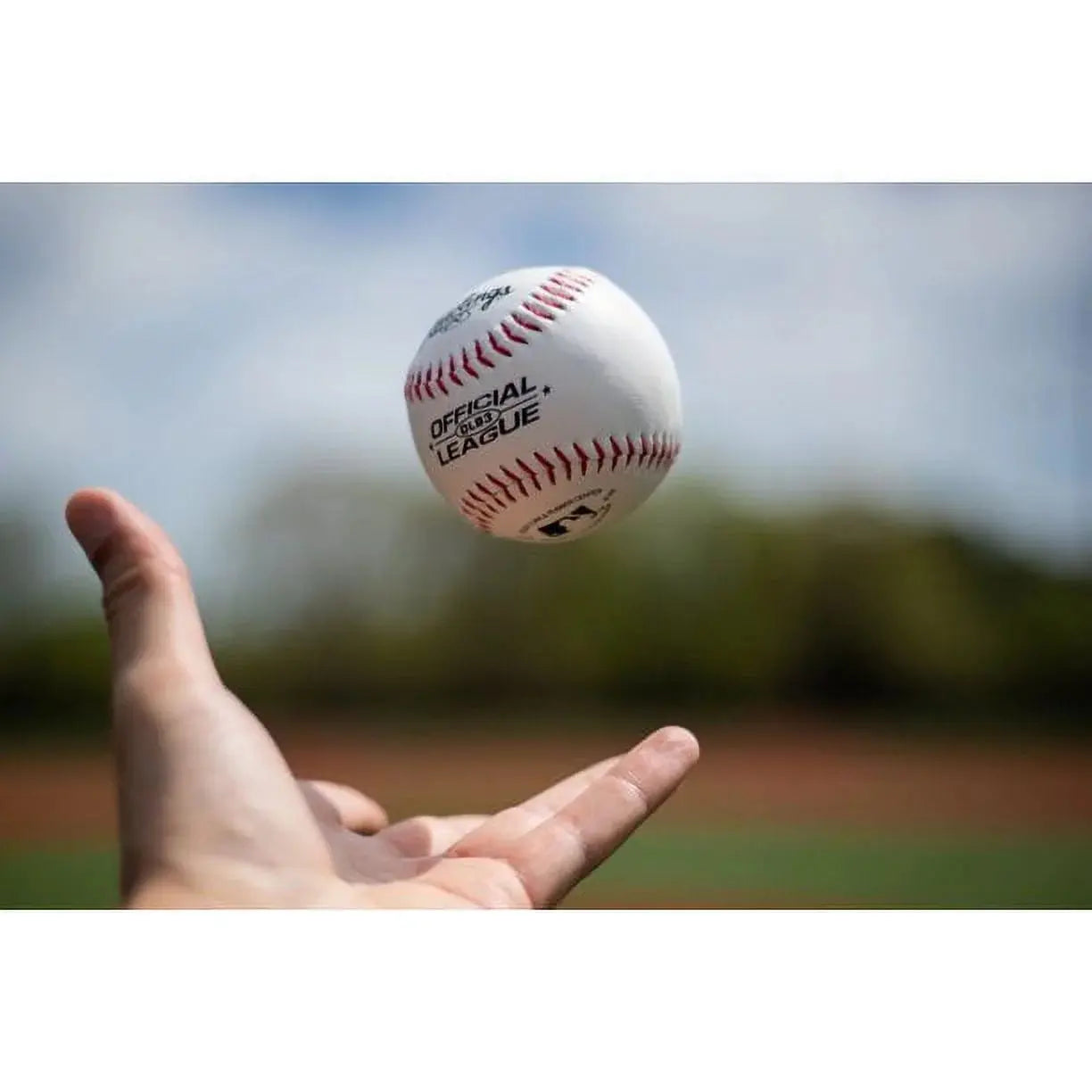 (6 Pack) OLB3 Official League Recreational Use Baseball, Single Ball