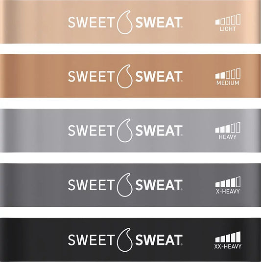Sweet Sweat Mini Loop Resistance Bands (Toned - Set of 5)