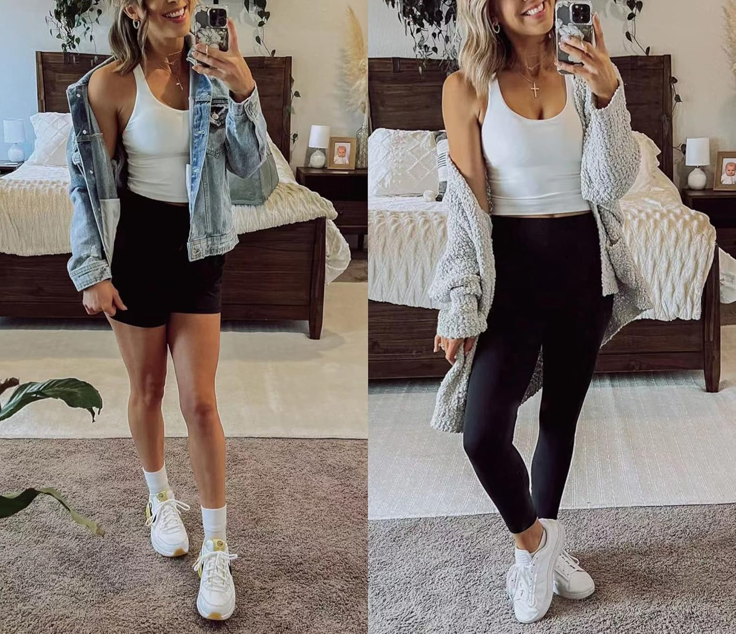 Longline Zeal Bras Medium Impact Wirefree Sports Bras Workout Tank Tops with Removable Pads, A-D Cups