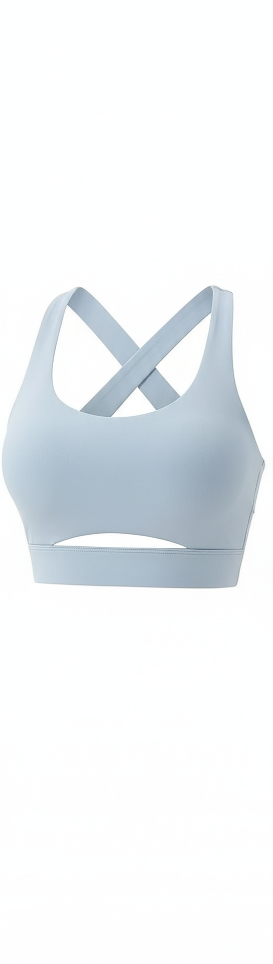 Criss-Cross Back Padded Workout Sports Bra
